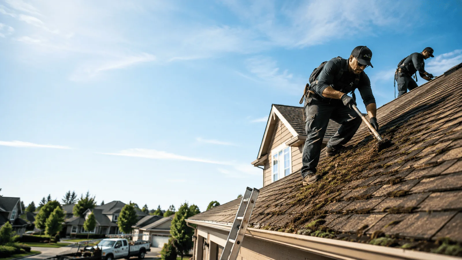 Roof Moss Removal in Caddo, OK near me